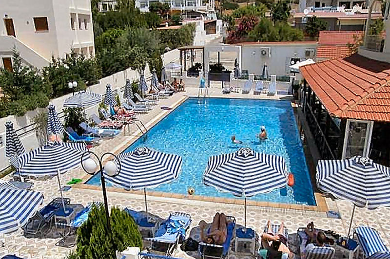 Chryssanthi Hotel Pool Area