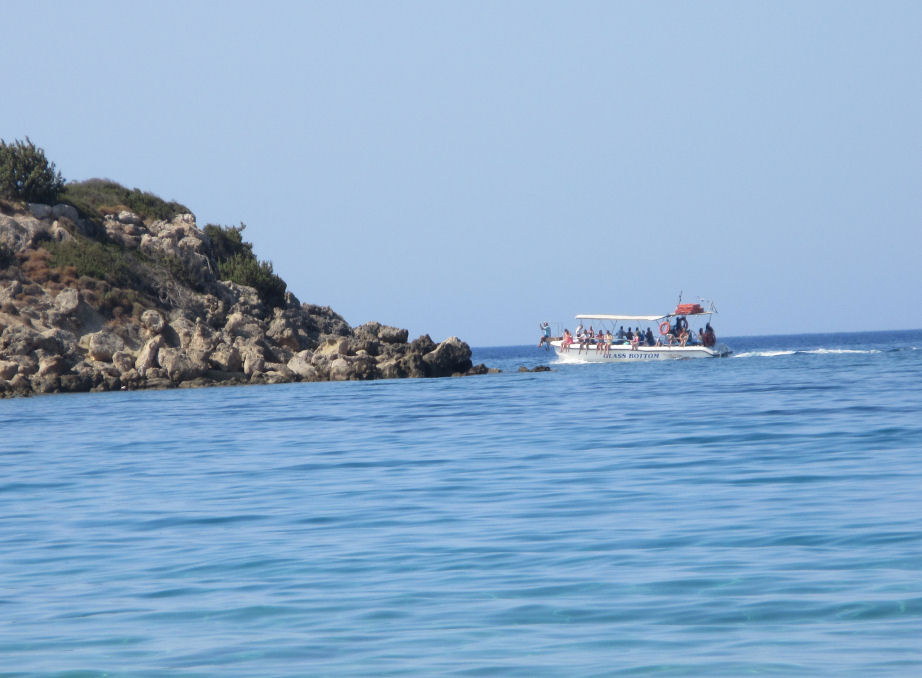 Glass Bottom Boat Trip to Lindos